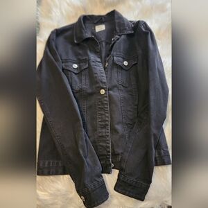 Denim & Co. Black Jean Jacket